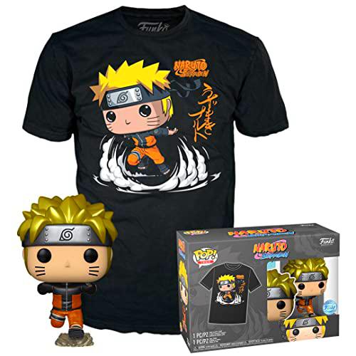 Funko Pop! &amp; tee: Naruto Run - Naruto Run Run - Metálico