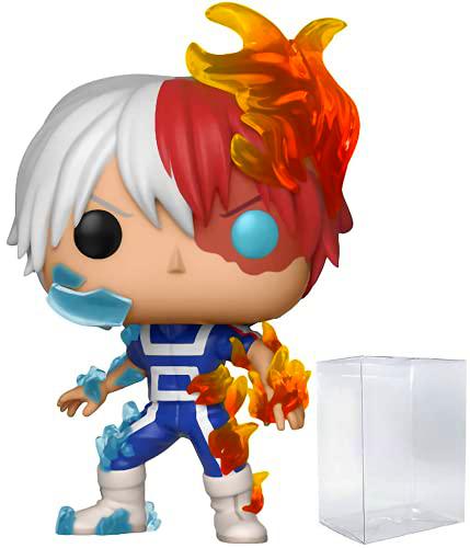 POP My Hero Academia - Shoto Todoroki Funko Pop Figura de vinilo (viene con funda protectora compatible con caja de pop)