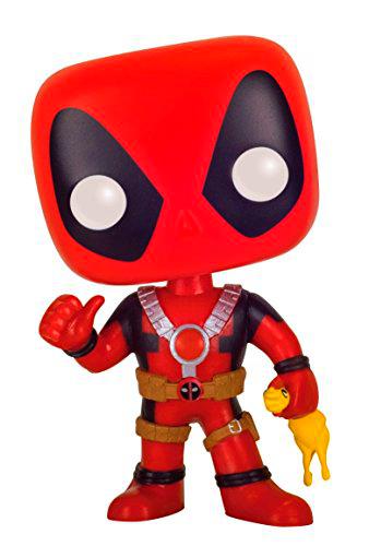 Funko - Figura Pop elaborada en Vinilo 116, Deadpool con Pollo de Goma, 7492 