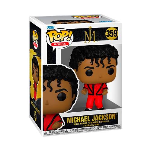 Funko Pop! Rocks: Michael Jackson - (Thriller) - Figura de Vinilo Coleccionable