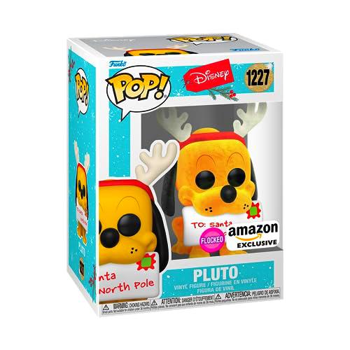 Funko Pop! Disney: Holiday - Pluto - Afelpado - Exclusiva Amazon