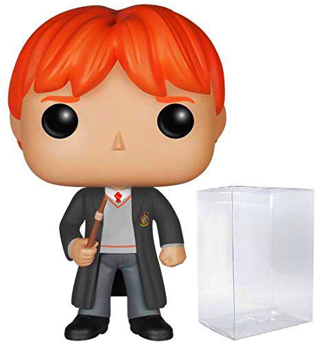 HARRY POTTER - Figura de vinilo de Ron Weasley #02 Funko Pop! (con funda protectora compatible con PopBox)