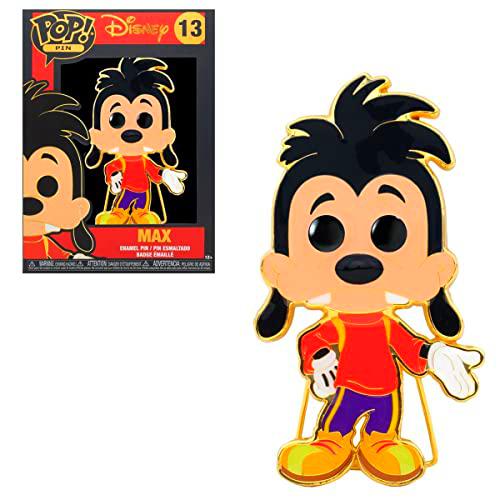 Funko Funko Pop! Enamel Pins: Disney - Max - Goofy- Broche Coleccionable