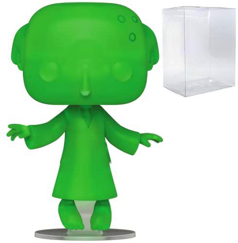 The Simpsons: Glowing Mr. Burns (PX Previews Exclusive) Green Chase Funko Pop! Figura de vinilo (conjunto con funda protectora compatible de Pop Box)