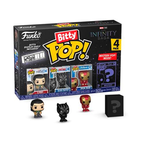 Funko Bitty Pop! Marvel - Thor - Loki, Black Panther