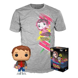 Set Figura Pop &amp; tee Regreso al Futuro Marty Exclusive