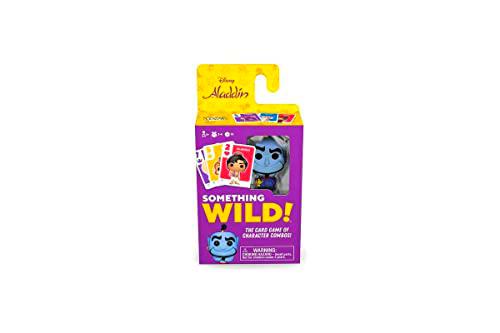 Funko 49357 Board Games 49357 Signature Something Wild Card Game-Aladdin