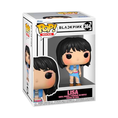 Funko POP! Rocks: BLACKPINK - Lisa - Blackpink - Figuras Miniaturas Coleccionables Para Exhibición