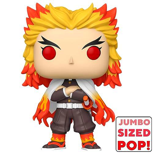 Funko Pop! Jumbo: Demon Slayer - Rengoku - Figuras Miniaturas Coleccionables para Exhibición