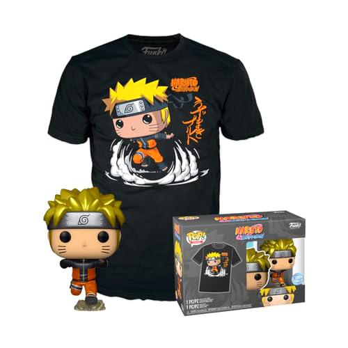 Funko Pop! &amp; tee: Naruto Run - Naruto Run Run - Metálico