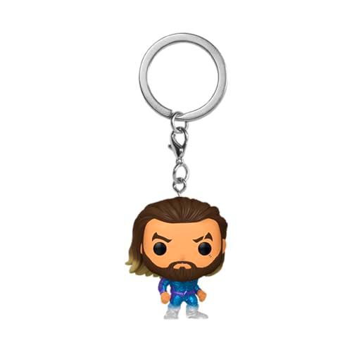 Funko POP! Keychain: DC - Aquaman - Collectable Vinilo Mini Figure Llavero Novedoso