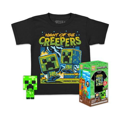 Funko Loungefly Pocket Pop! &amp; tee: Minecraft - Blue CreeperL