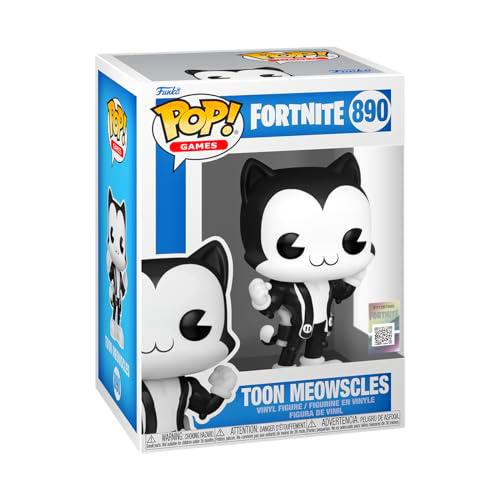 Funko POP! Games: Fortnite - Toon Meowscles - Figuras Miniaturas Coleccionables Para Exhibición