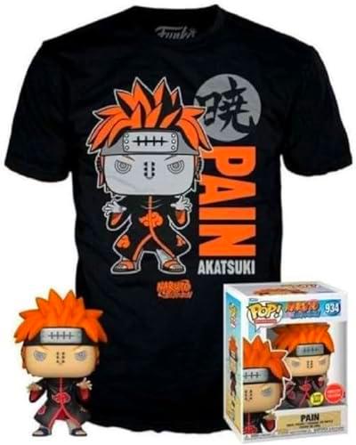 Funko Pop! &amp; tee: Naruto, Pain, (PU/GW), XL, Camiseta