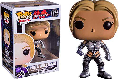 Funko 599386031 - Figura Tekken - Nina Williams Silver