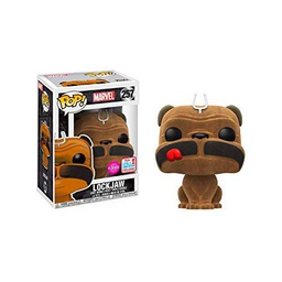 Funko - Figurine Marvel Inhumans - Lockjaw Flocked Exclu Pop 10cm