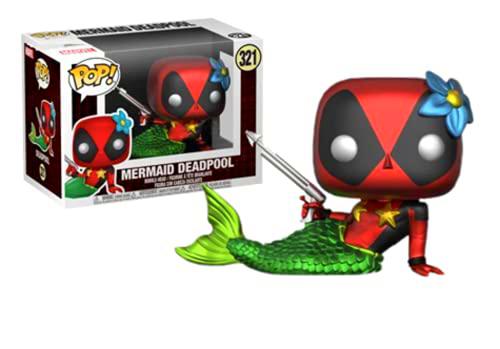 Funko Pop Marvel Mermaid Deadpool #321 (Metallic)