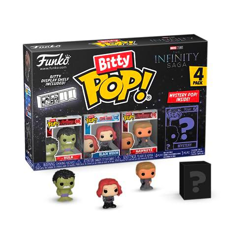 Funko Bitty Pop! Marvel - Hulk - Hulk, Black Widow