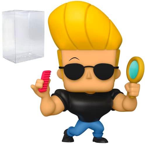 Cartoon Network: Johnny Bravo - Johnny with Mirror &amp; Comb Funko Pop! Vinyl Figure (Bundled with Compatible Pop Box Protector Case)