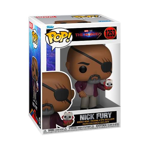 Funko Pop! Vinyl: The Marvels - Nick Fury - Figura de Vinilo Coleccionable