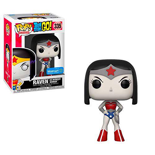 Funko - Pop Vinyl Teen Titans Go Raven As Wonder Woman Figure 335 Exclusive