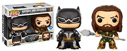 Figuras Pop! Vinyl Movie Justice League Batman + Aquaman Limited