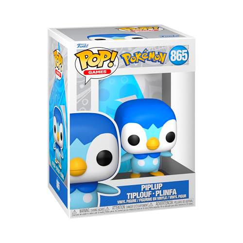 Funko Pop! Games: Pokemon - Piplup - Figura de Vinilo Coleccionable