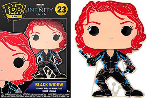 Funko Pop! Large Enamel Pin Marvel Infinity Saga: Black Widow