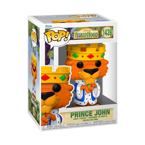 Funko POP! Disney: Robin Hood - Prince John - Figura de Vinilo Coleccionable