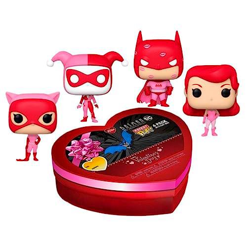 Funko Pocket Pop! DC Valentine Box 4 Pieces - Batman