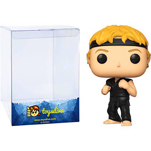 Johnny Lawrence: Funk o Pop! TV Vinyl Figure Bundle with 1 Compatible 'ToysDiva' Graphic Protector (970