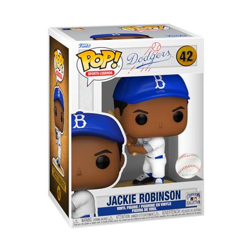 Funko POP! MLB: Legends - Jackie Robinson - Figuras Miniaturas Coleccionables Para Exhibición