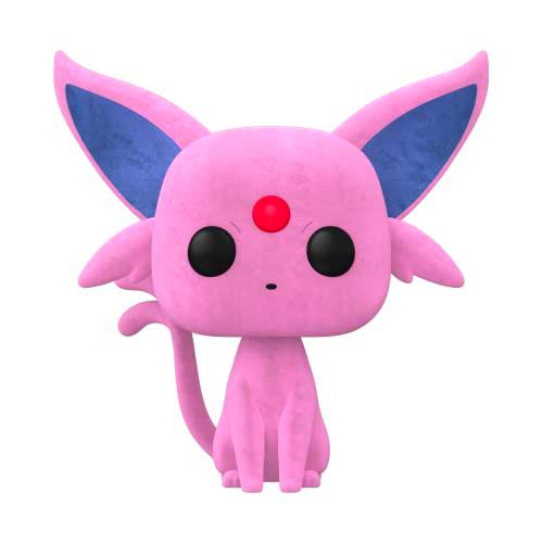 Funko Pop! Juegos: Pokemon - Espeon Flocked, exclusivo de Amazon