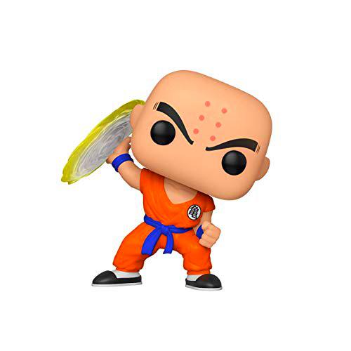 Funko- Pop Animation: Dragon Ball Z-Krillin w/Destructo Disc Collectible Toy