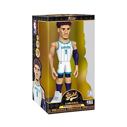 Funko Vinyl Gold 12&quot;: NBA - Lamelo LaMelo Ball - 1/6 de Probabilidades de Obtener la RARA Variante Chase