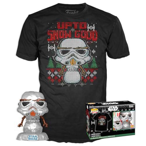 Loungefly Pop! &amp; tee: Star Wars - Holiday Stormtrooper