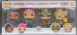 Funko Overwatch - Juego de 4 Figuras de Vinilo (9 cm)