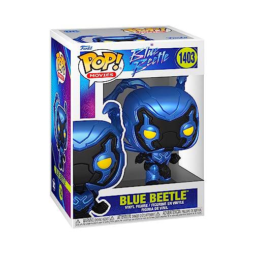 Funko Pop! Movies: DC - Blue Beetle - Blue Beetle - 1/6 de Probabilidades de Obtener la RARA Variante Chase