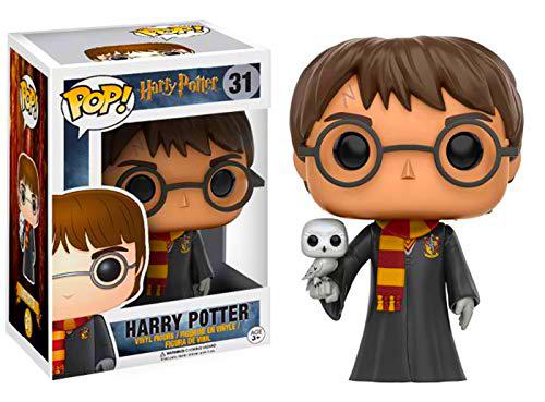 Funko 599386031 - Figura Harry Potter con hedwidge