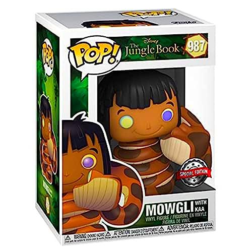 POP Funko Disney The Jungle Book 987 Mowgli with Kaa Special Edition