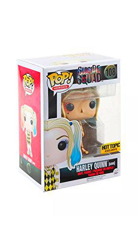 Funko 599386031 - Figura DC escuadrón Suicida Harley Quinn con Vestido