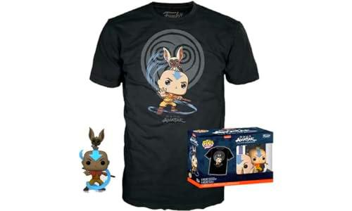 Funko Pop! &amp; tee: Avatar - Element Bending - XL - Avatar: The Last Airbender