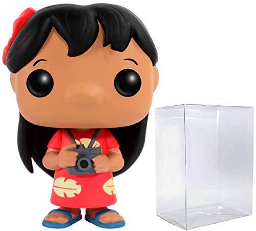 POP Disney: Lilo &amp; Stitch - Figura de vinilo de Lilo Funko (incluye funda protectora de caja compatible)