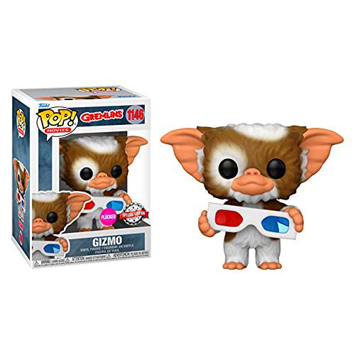 Gremlins Figurine Pop! Movies Vinyl (Exc) Gremlin with 3D Glasses Flocked 9 cm