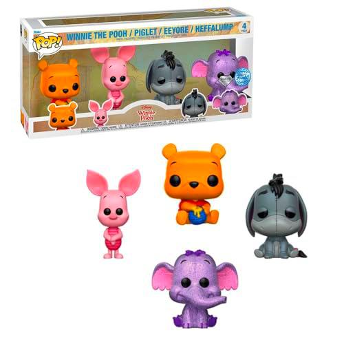 Funko Pop! Disney: Winnie The Pooh - Piglet - 4pk - Figura de Vinilo Coleccionable