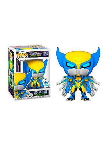 FUNKO POP! Marvel MECH Strike Monster Hunters Wolverine #996 Box &amp; Protector Include