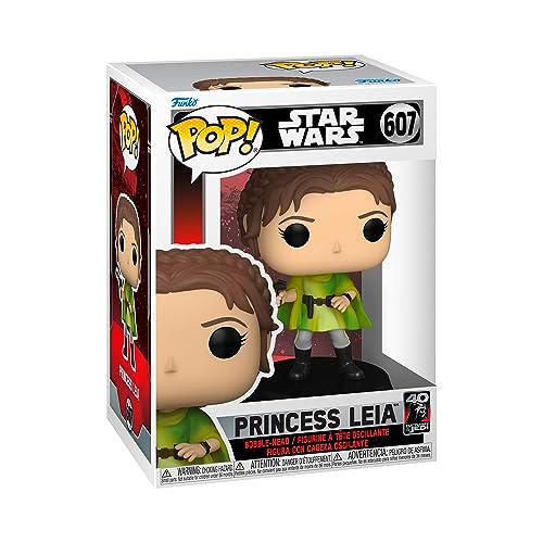 Funko Pop! Star Wars: RotJ 40th - Leia - (BH) - Figura de Vinilo Coleccionable