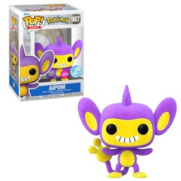 Funko Pop! Pokemon #947 Flocked Aipom Specialty Series Figura de vinilo