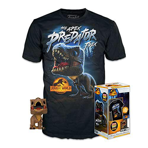 Funko Pocket Pop! &amp; tee: Arcadia - Trex - Small - (S)