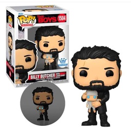 Funko ¡Pop! Televisión: The Boys - Billy Butcher con láser Baby Shop Exclusive